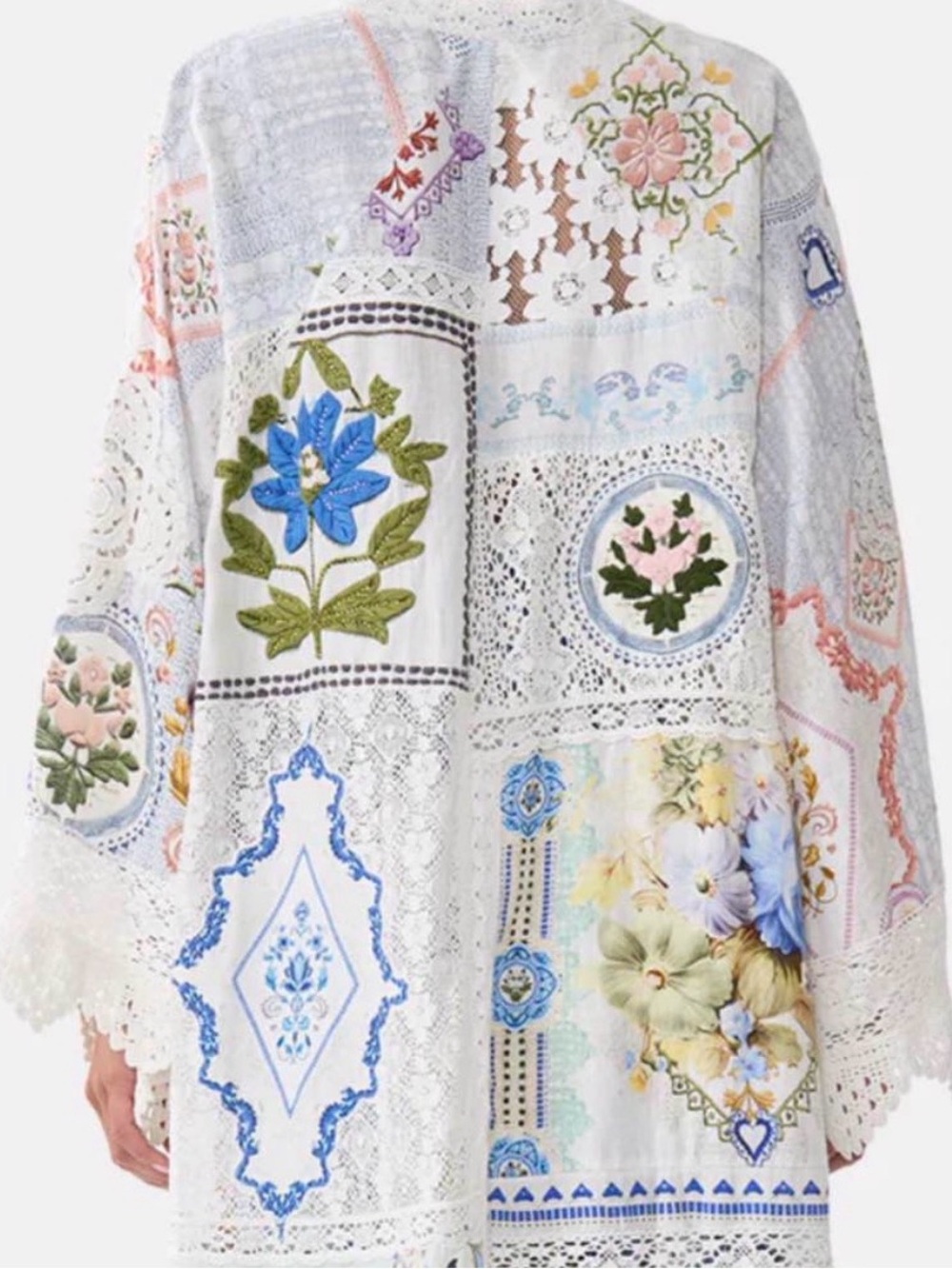 Camilla My homespun heart flare sleeve kimono duster - Picture 12 of 15
